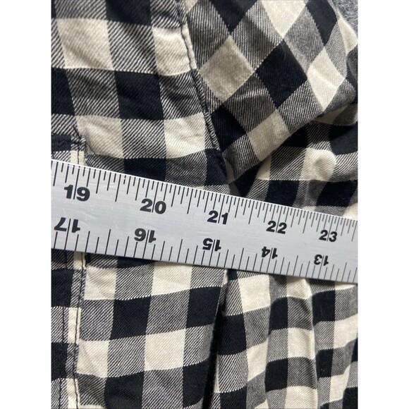 Forever 21 Checkered Button Up Shirt Women’s Small Long Sleeve Plaid - Picture 5 of 8